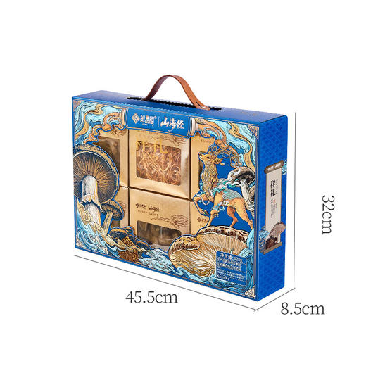 鲜品屋祥礼山珍菌菇礼盒420g 商品图2