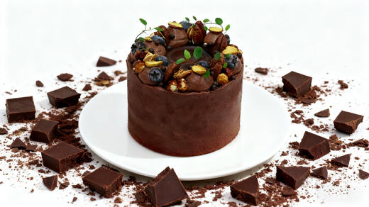 焦糖香蕉巧克力蛋糕【法芙娜巧克力】 商品图1