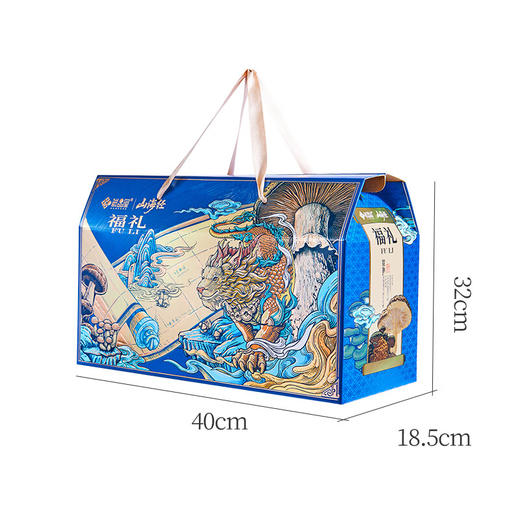 鲜品屋福礼山珍菌菇礼盒1100g 商品图2
