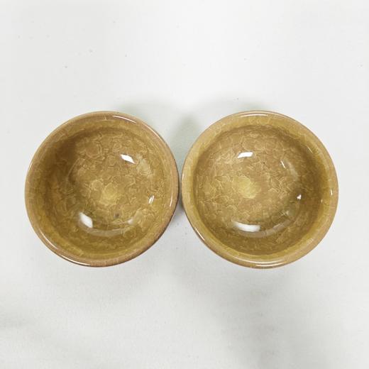 米黄色冰裂茶具套装整套陶瓷茶壶茶杯商务礼品 商品图4