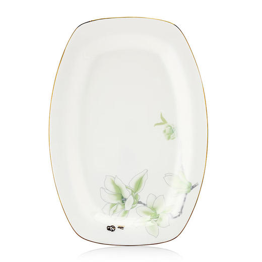 【分仓直发包邮】菲米生活锦玉婉素骨瓷餐具组合（二十六件套）FM-CJ2374S 商品图1