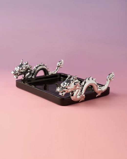 JXGZ吉星高照/双立龙雕塑盘 商品图3