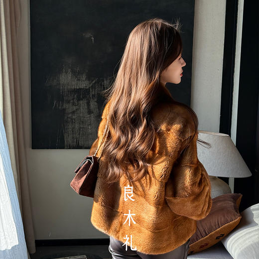 【预售7天】良木礼水貂外套（3623F） 商品图6