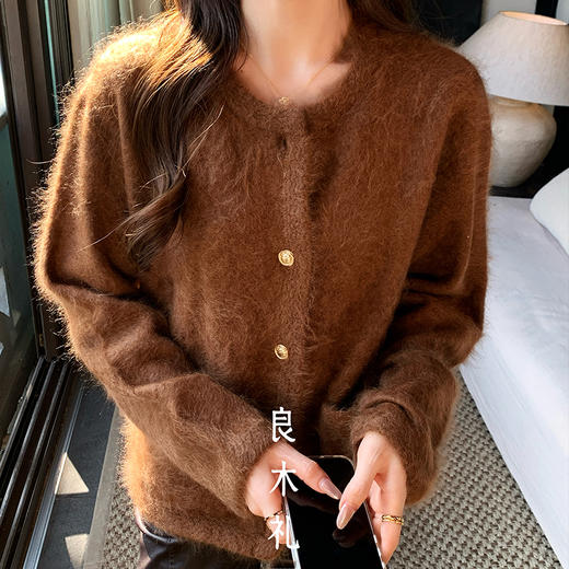 【特价不退换】【预售7天】良木礼山羊绒开衫（3920） 商品图6