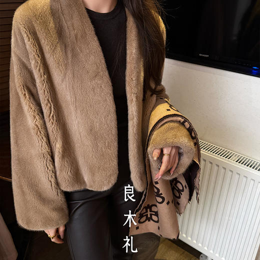 【预售7天】良木礼水貂外套（3626F） 商品图1