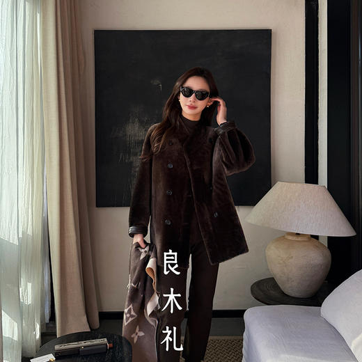 【预售7天】良木礼羊羔毛外套（2542） 商品图0