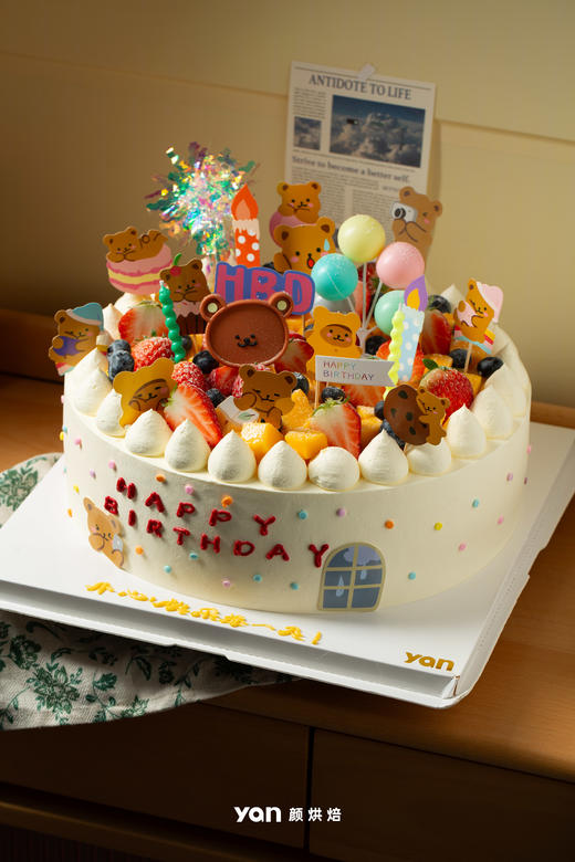 生日熊蛋糕 商品图2