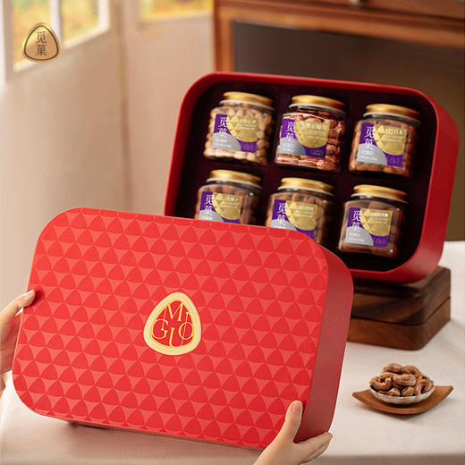 觅菓岁寒三友红色坚果礼盒AIR系列升级款-1.47kg【年货】KY 商品图3