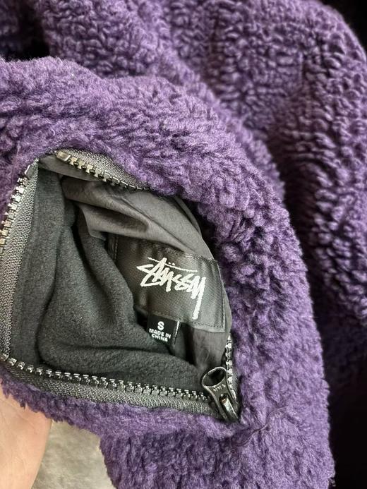 斯图西两面穿的羊羔绒外套...潮人必备.. 商品图4