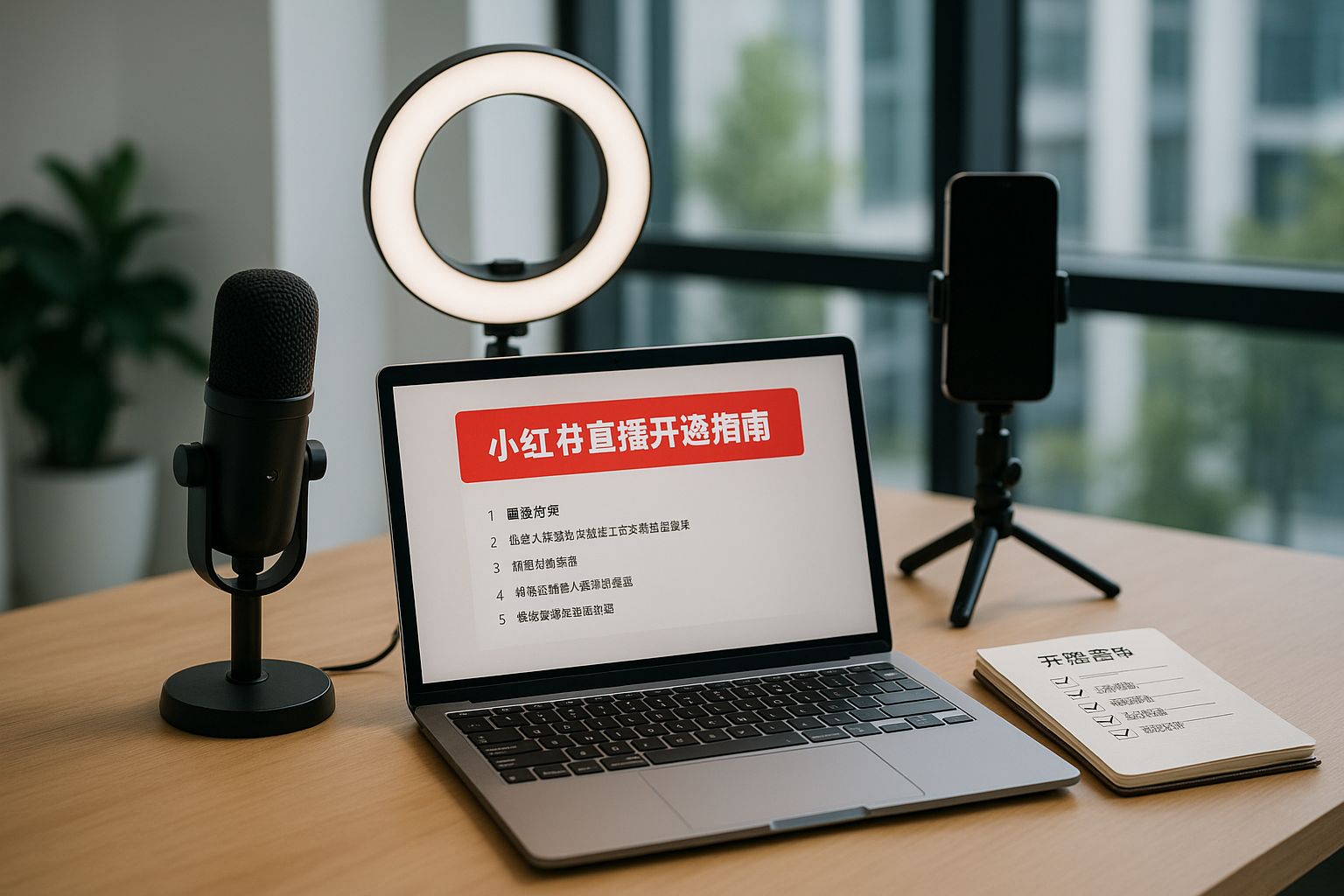 如何开通小红书直播权限？  