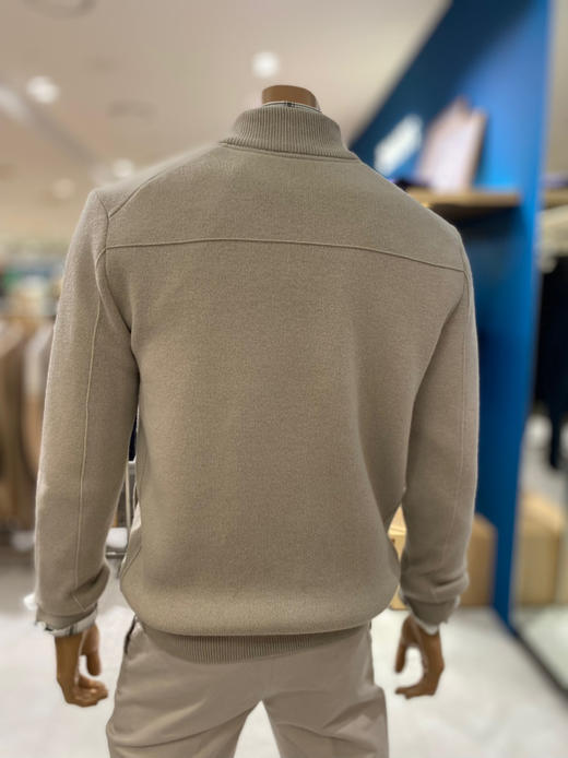 哈吉斯家男士羊毛挂里子开衫 商品图7