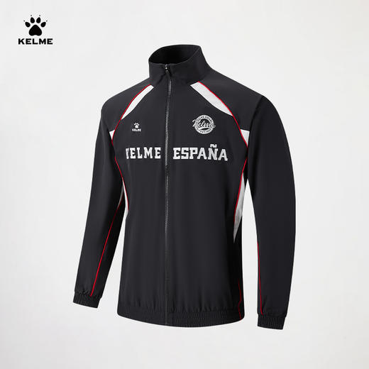 卡尔美有球必应男士立领梭织外套6614WT1015 商品图3