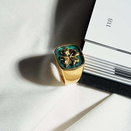 北京仓｜Goossens Paris-MINI TREFLE-四叶草 戒指［法国设计师］ 商品图1