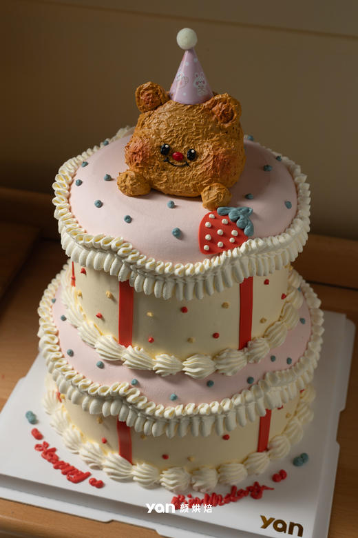 黄油小熊双层蛋糕 商品图2