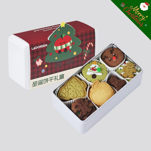 【圣诞限定】圣诞饼干礼盒 商品图0