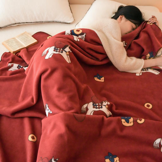 【换季出清】自然醒秋冬仿羊毛绒毛毯-花园小马系列MT 商品图8