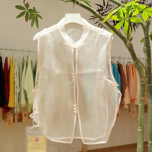 【抖音专属】圆摆马甲（24704311-香槟粉） 商品图0