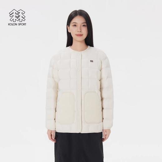 两棵树家KL的羽绒衣防泼水防风女款内胆轻量排骨鹅绒服 商品图1