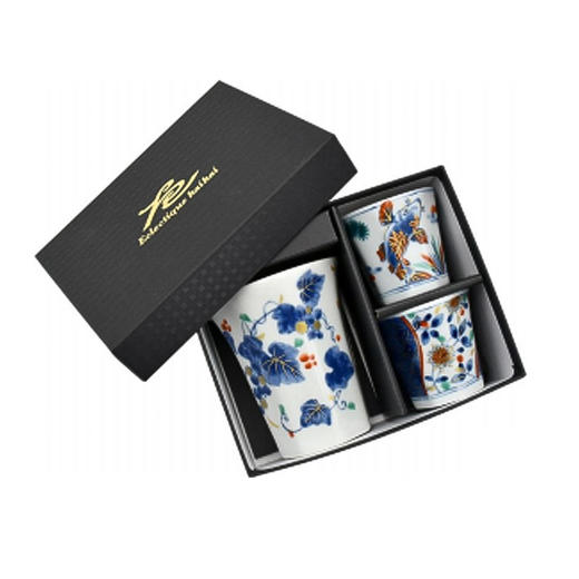 蓝富士山对杯/和蓝友禅玲珑对杯/和蓝古浪漫一壶两杯酒具-YHD 商品图9