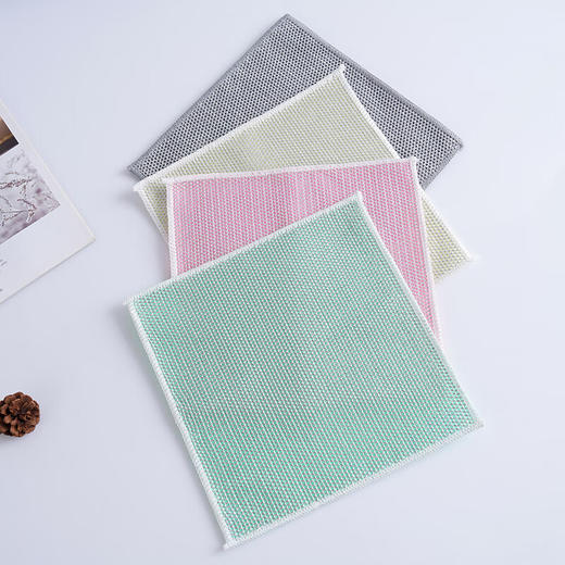 【分仓直发包邮】无印良品银丝去污百洁巾（四条套装）MJ-zu0647 商品图2