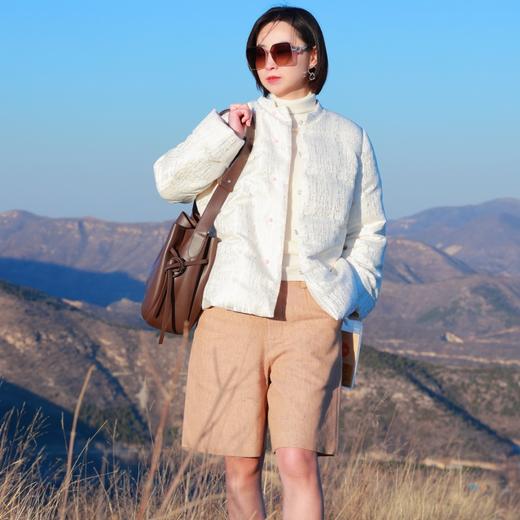 【线上专属】新中式羽绒马甲（24803089-玉兰花） 商品图5