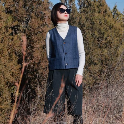 【抖音专属】新中式马甲（25704349-獭见） 商品图0