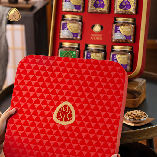 觅菓礼盒红色Pro款8罐（岁寒三友）2057g【年货】KY 商品图7