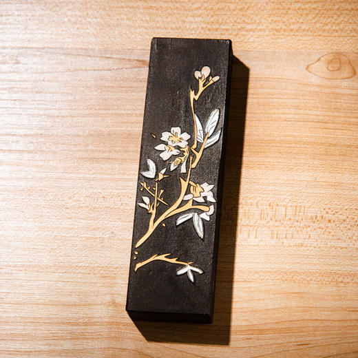 70年代上海墨厂制“铁斋翁书画宝墨”（大工号，二两，单锭） 商品图3