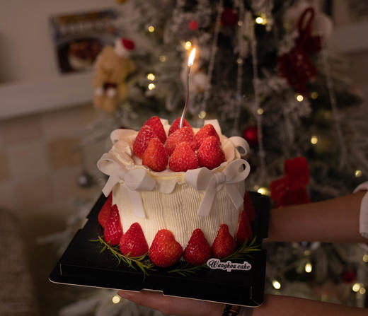 草莓蝴蝶结（需提前3小时预定） 商品图1