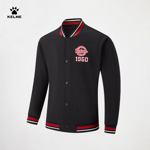 卡尔美有球必应系列男士针织棒球服6614WT1012 商品图3