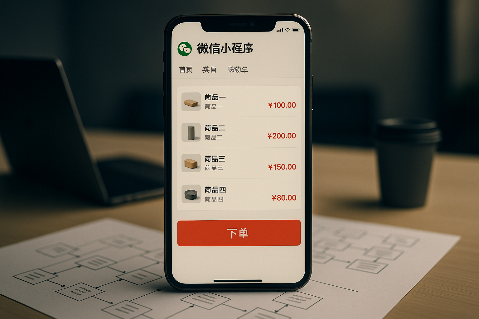微信小程序下单功能可自助搭建吗？