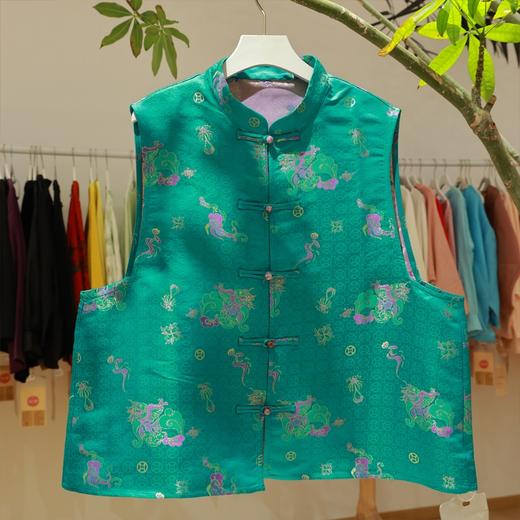 【2025门店同款】马甲（24704609-石绿） 商品图0