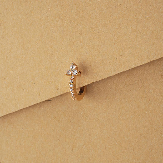 北京仓｜Leo sedim-GINKGO-金色 单只 耳钉［法国设计师］ 商品图0