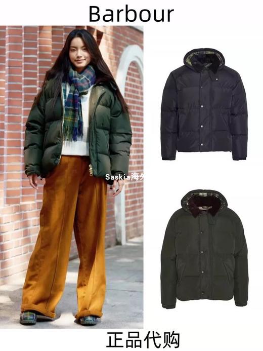 贸易公司barbour羽绒服 男女款鹅绒服  填充80灰鹅绒 商品图8