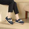 西村名物2025年秋季新款深色系拼色百搭丑萌休闲系带舒适透气牛筋底阿甘鞋运动鞋T25CM32021 商品缩略图2