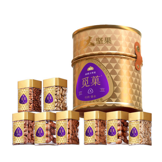 觅菓礼盒鎏金Pro款8罐（竹韵）1415g【年货】KY 商品图6