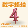 JLY炫彩数字蜡烛4 商品缩略图0