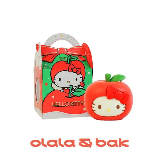 圣诞苹果HelloKitty形草莓蛋糕 商品图0