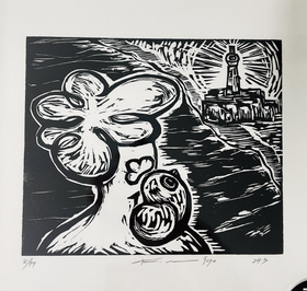 成都丨开雾丨海边灯塔