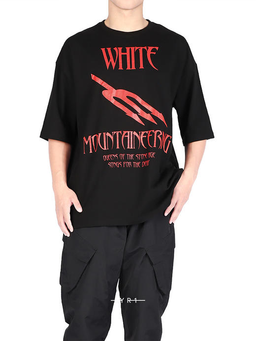 White Mountaineering | SONGS FOR THE DEAF专辑封面t恤 商品图0