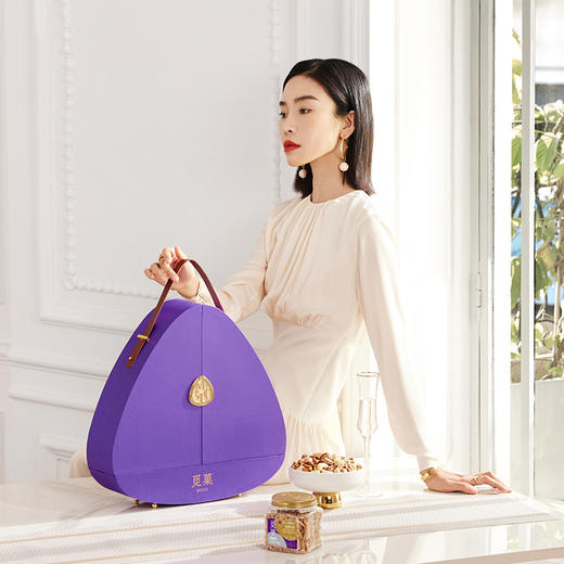 觅菓紫蝶兰时尚高档坚果礼盒-1.261kg【年货】KY 商品图2