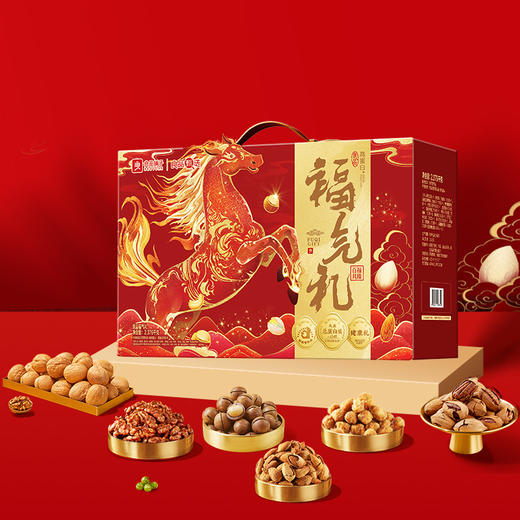 良品铺子 （龙马精神款）良品福气礼2376g【年货】SKT 商品图1