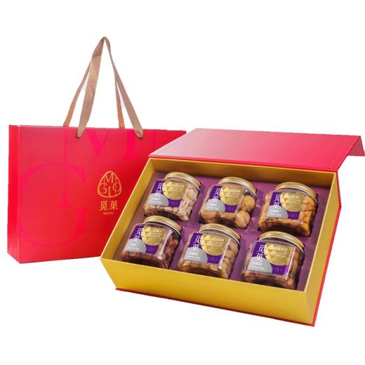 觅菓岁寒三友大坚果礼盒-SE款红色-1.409kg【年货】KY 商品图8