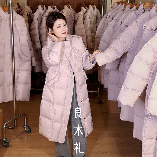 【现货】良木礼连帽鹅绒服（L251101720） 商品图3