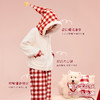 奶糖派奇趣乐园系列摩卡红格睡衣魔法学院风毛绒保暖秋冬家居服女 商品缩略图2