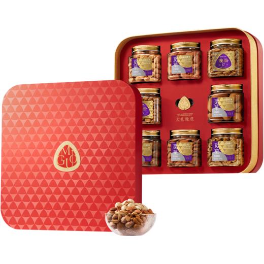 觅菓礼盒红色Pro款8罐（岁寒三友）2057g【年货】KY 商品图11