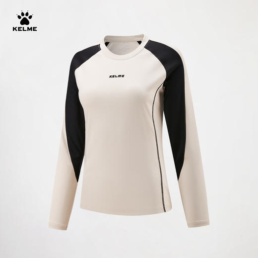 卡尔美有球必应系列女士圆领长袖T恤6614TX2009 商品图5