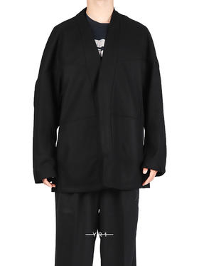 White Mountaineering | 无领羊毛开衫外套