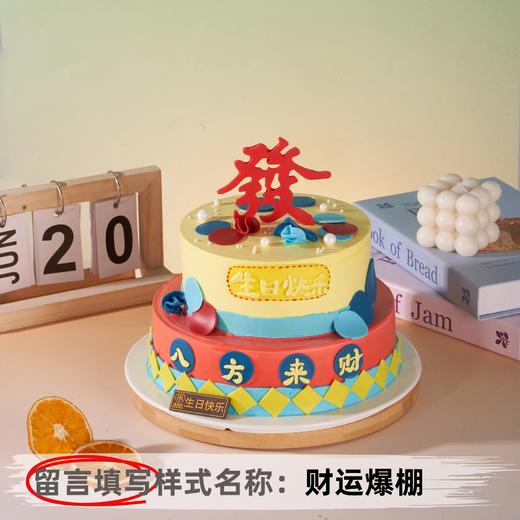【安佳动物奶油】8+6英寸网红生日蛋糕，5选1 商品图4