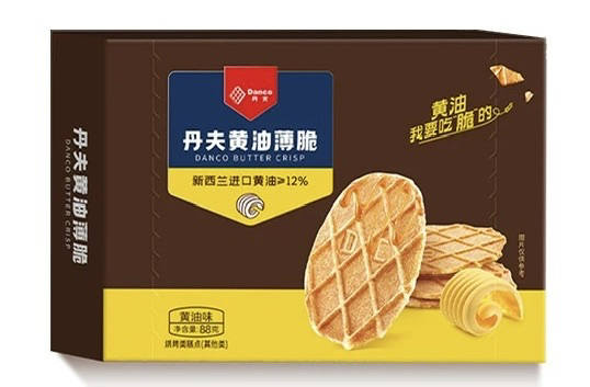 丹夫黄油薄脆黄油味88g